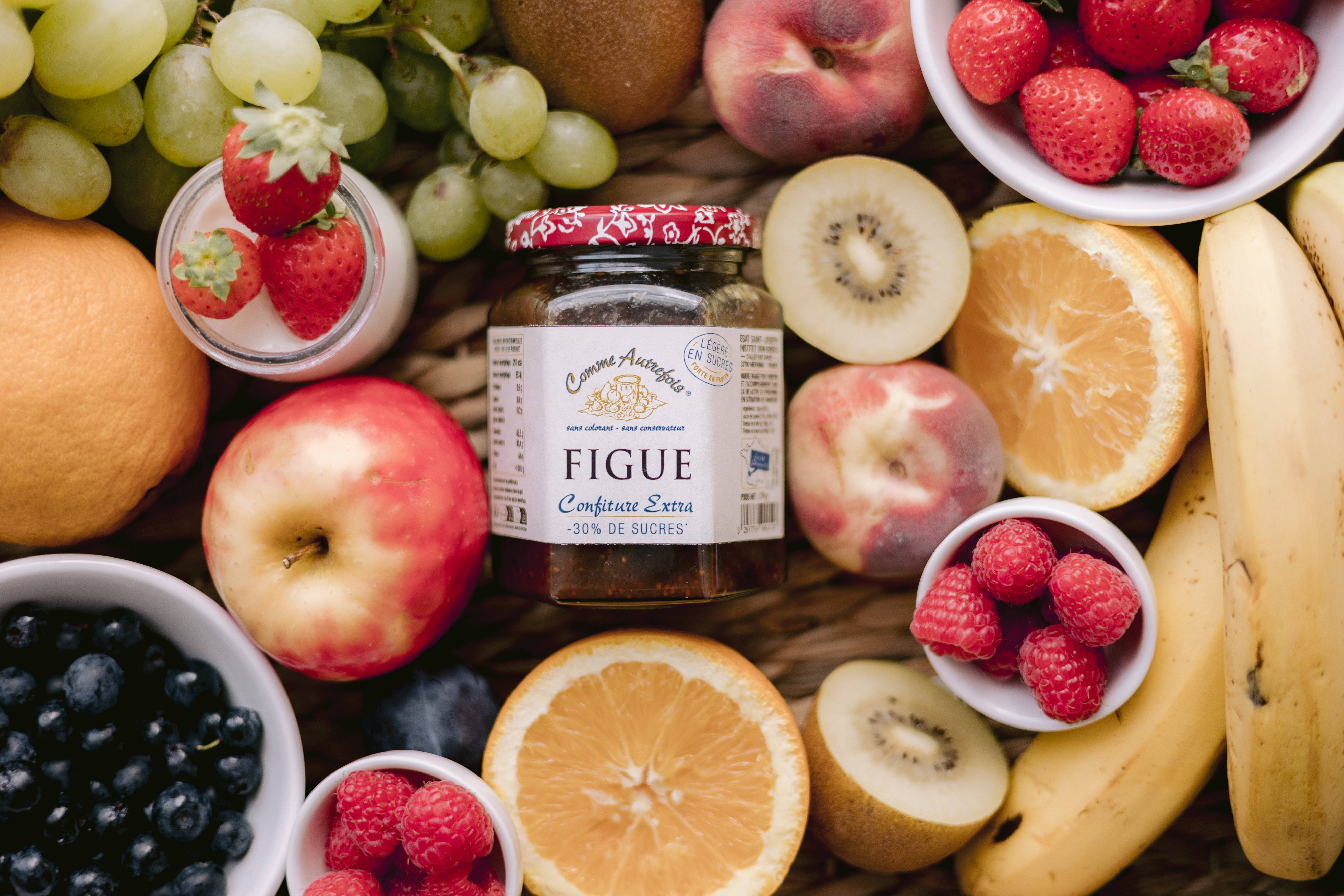 Confiture allegee Figue